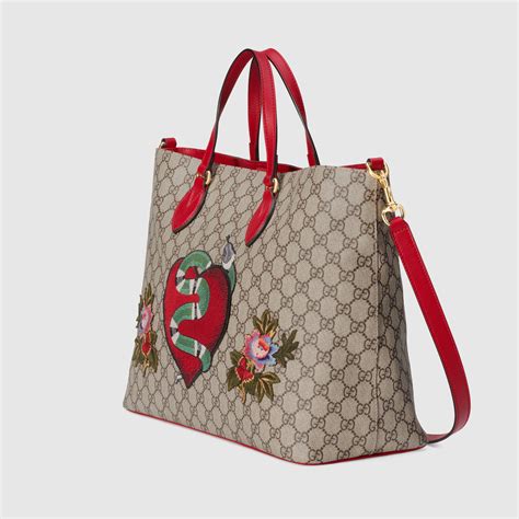 gucci soft tote|gucci clear small handbags.